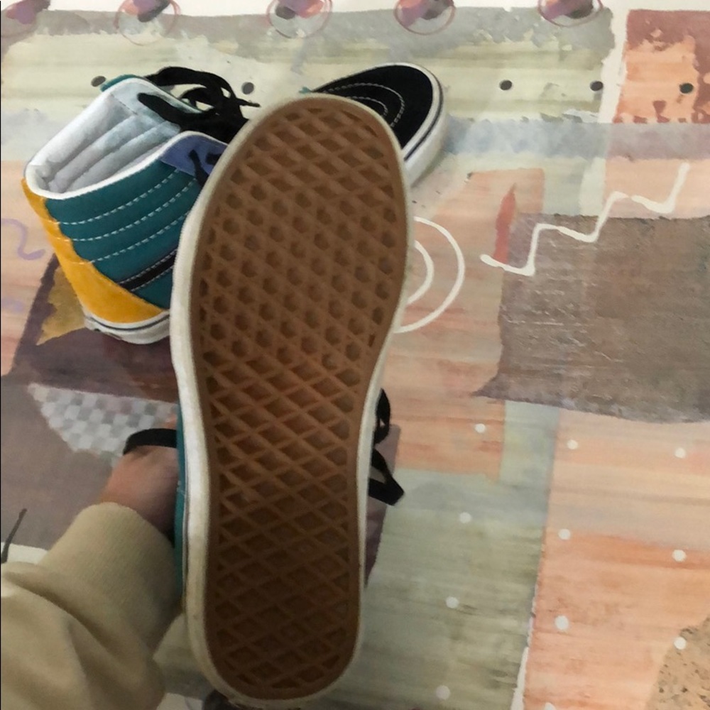 Hi-Top Vans Colorblock - Picture 6 of 6